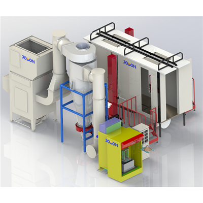 Ausrüstung für elektrostatische Pulverbeschichtungs-Spritzkabinen aus PVC